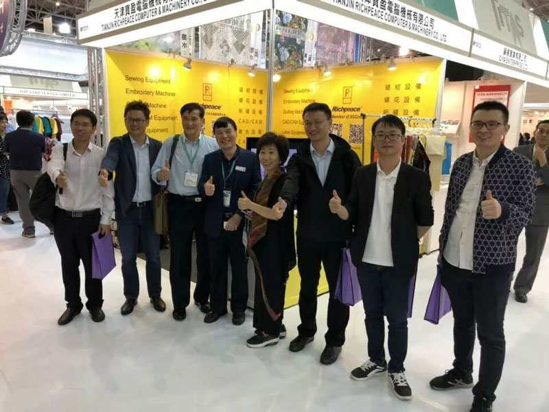 TITAS台北纺织展，富怡展品备受青睐！